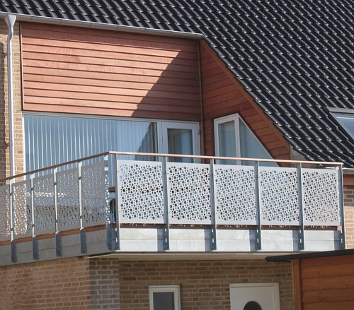 Perforated balcony